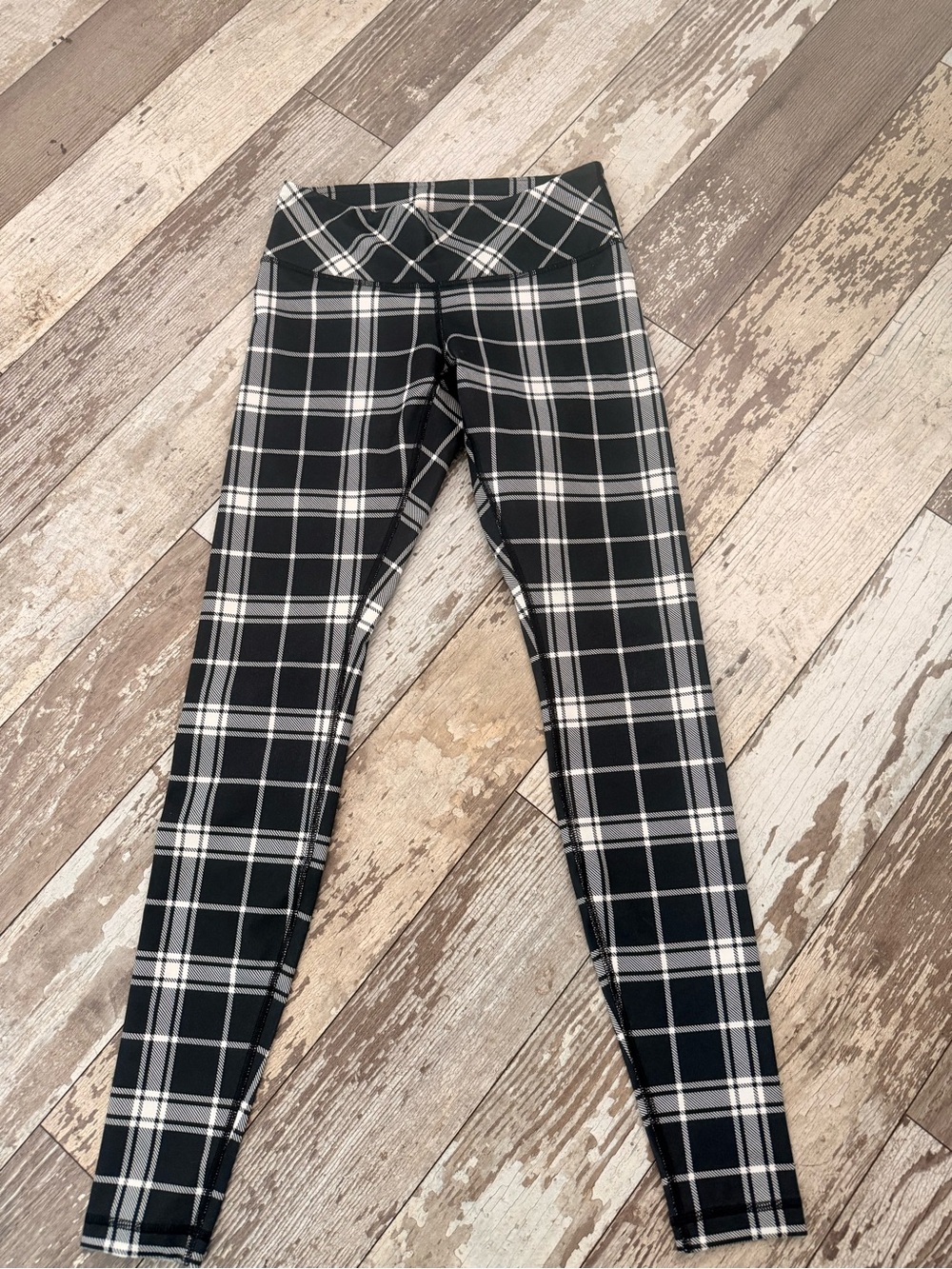 Lululemon Varsity Plaid Leggings Wunder Under